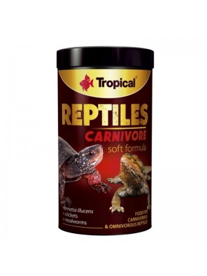 TROPICAL REPTILES CARNIVORE soft formula maistas, 65 g/ 250 ml